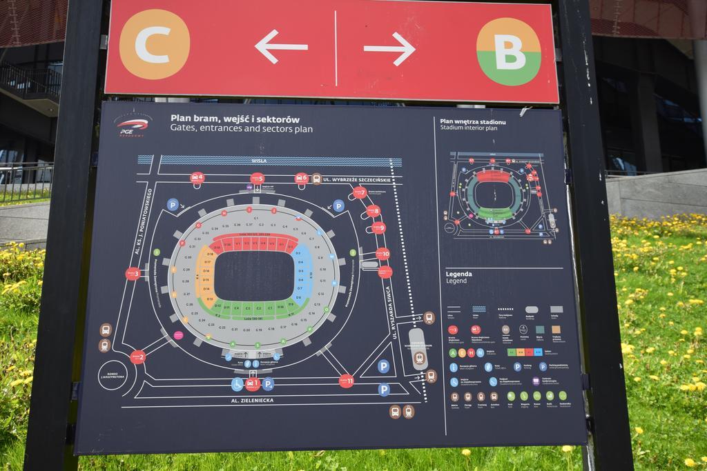 Elegant Apartment Stadion Narodowy Varşova Dış mekan fotoğraf